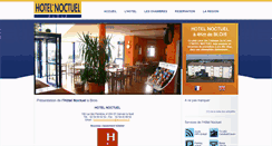 Desktop Screenshot of hotel-blois-noctuel-41.com